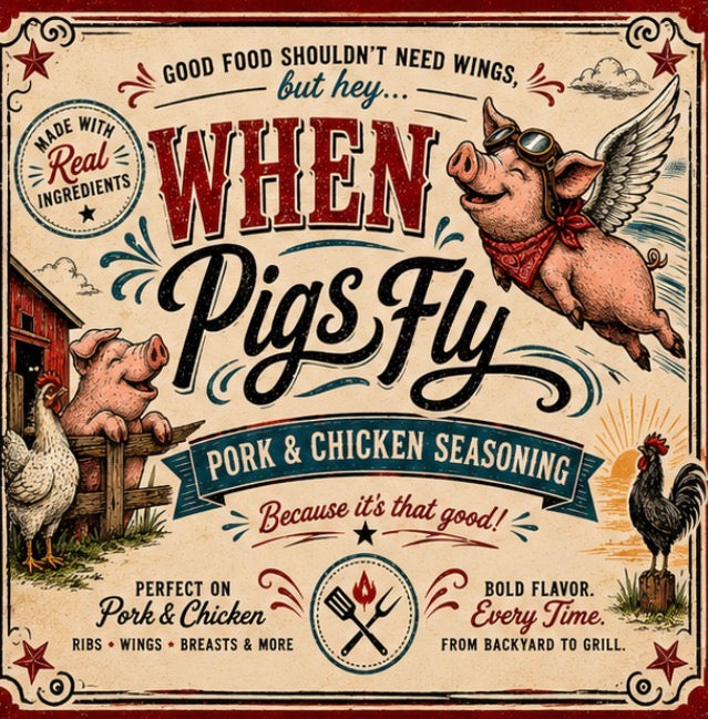 When Pigs Fly - Large