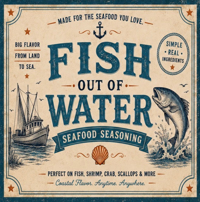 Fish Out of Water - Large